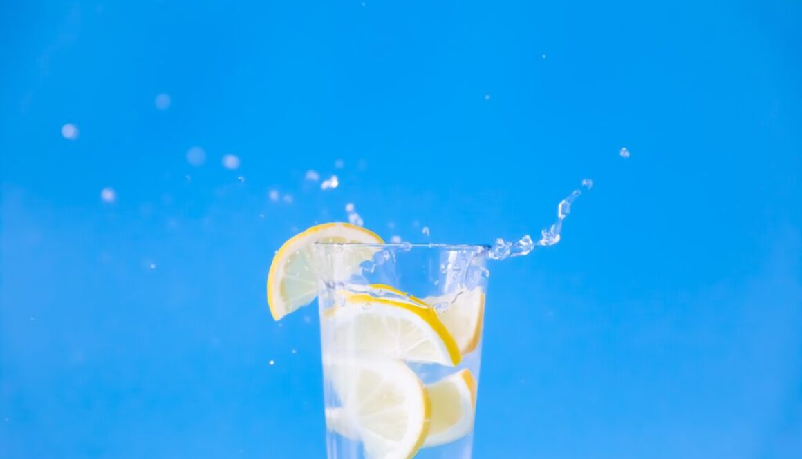 lemon water